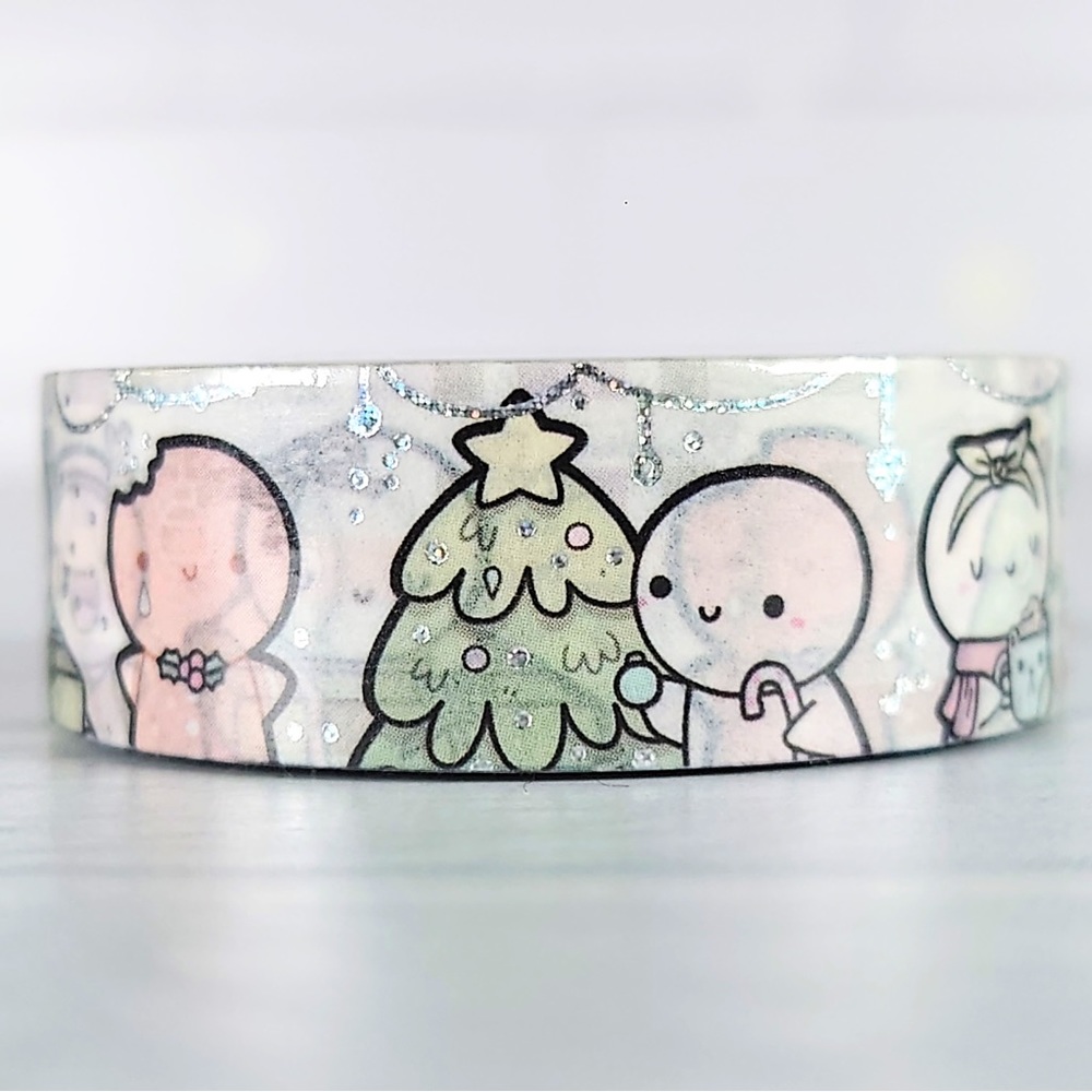 Cozy Christmas 15mm Washi Tape | TheCoffeeMonsterzCo TCMC